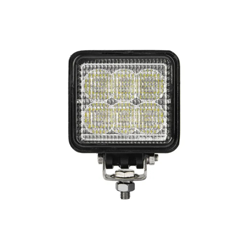 Lumină de lucru LED pătrată pentru stivuitor, 18W, 10-30V, 2520 lm, 6500K, IP67