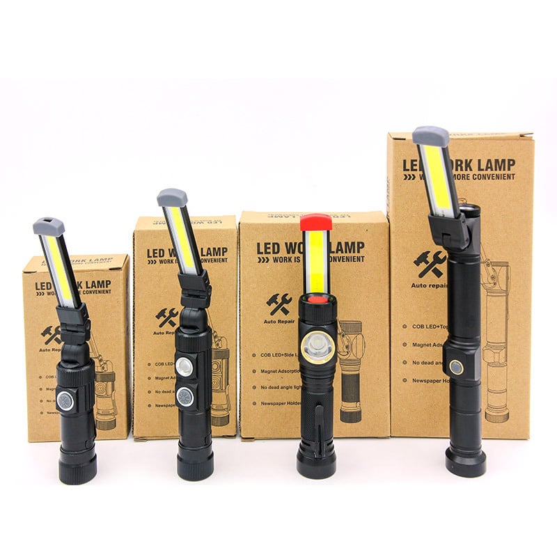 Autókarbantartás LED munkalámpa USB töltéssel és erős mágnessel - 15W, 1800mAh