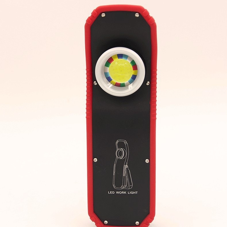 E-SMARTER W832 Arc COB LED munkalámpa, ABS burkolat, kézben tartható