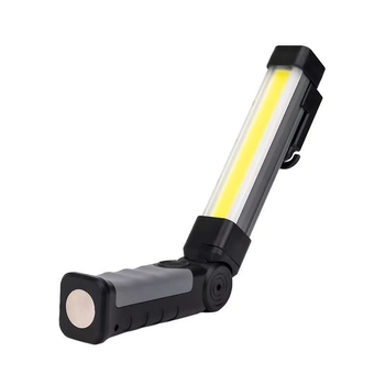COB LED többfunkciós autó-karbantartó lámpa, összecsukható mágneses alap, USB-töltés, 2000mAh, fénynyaláb 50–100 m