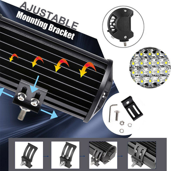 Automobilska LED radna svjetiljka 400W za off-road - 9-30V, 4000 lm, 6000K, LED 3030