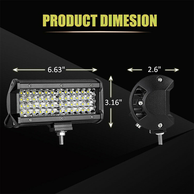 Automobilska LED radna svjetiljka 400W za off-road - 9-30V, 4000 lm, 6000K, LED 3030