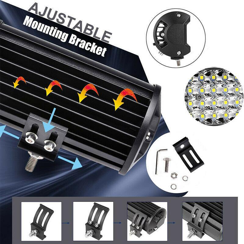 Automobilska LED radna svjetiljka 400W za off-road - 9-30V, 4000 lm, 6000K, LED 3030