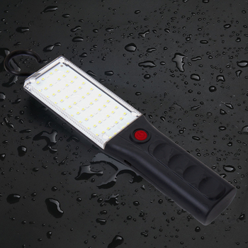 LED radna svjetiljka za provjeru automobila s jakim magnetom, punjiva, 5W, 1200mAh, uključeni punjač, višenamjensko nužno osvjetljenje za planinarenje i kampiranje