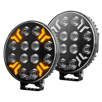 Lumină LED circulară pentru off-road, 160W pe pereche, 9-32V DC, 20000 lm/pereche, 6000K