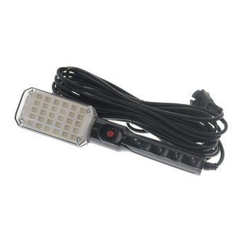 Automobilska inspekcijska svjetiljka s magnetskim kukicama, 220V LED radna svjetiljka, 30 LED, 100–120 lm