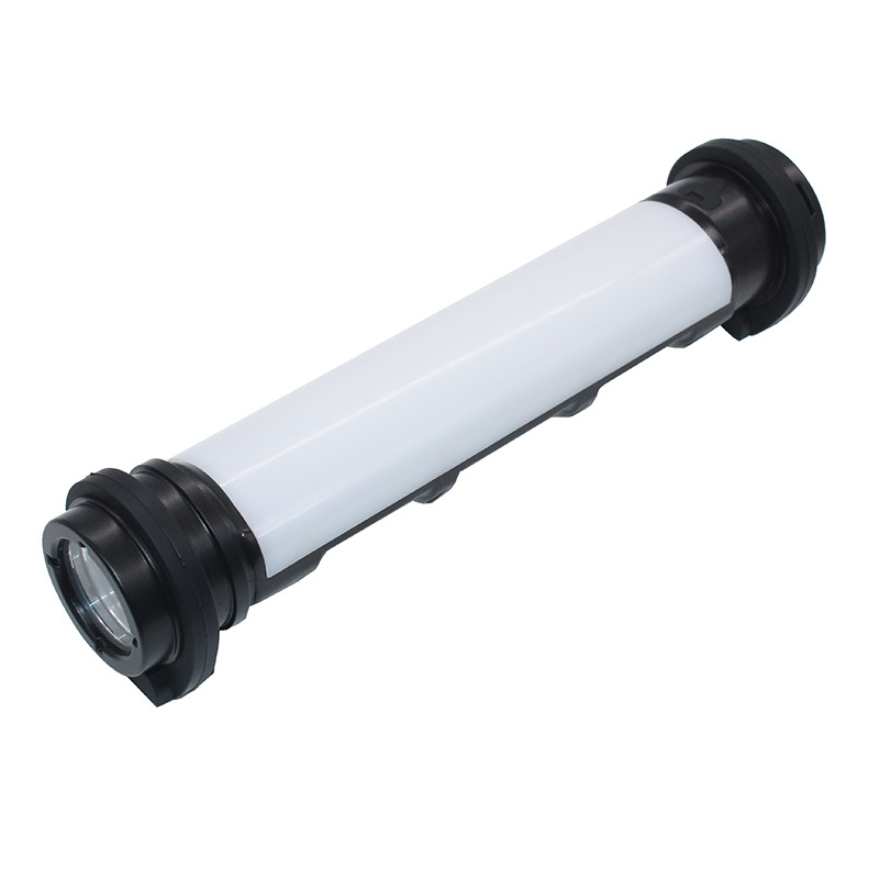 Eksplozijski otporna ručna lampica za održavanje – LED svjetlo na cijev s magnetskom bazom, aluminijsko kućište, 5000 mAh punjiva baterija, 3/5 W, 240–350 lm, domet 200–500 m, vodootporno