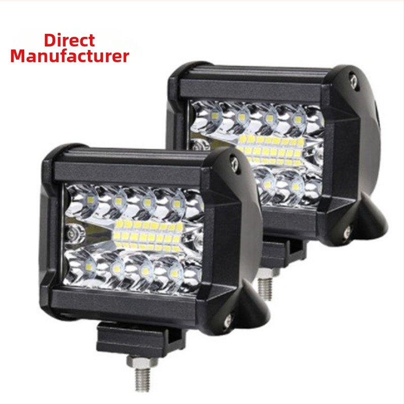 Pracovná lampa 60W 12V 2000 lm 6000K hliníkové telo