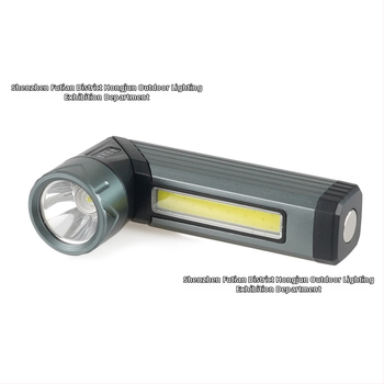 LED svietidlo s USB nabíjaním a magnetom pre údržbu a inšpekciu, 10W, 1000 lm, dosah 100 m, 18650 batéria, IPX64, hliníkové puzdro