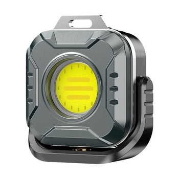 Mini vanjska kamp lampica s magnetskom COB LED, punjiva, 3.7V, 10W, lančić za ključeve