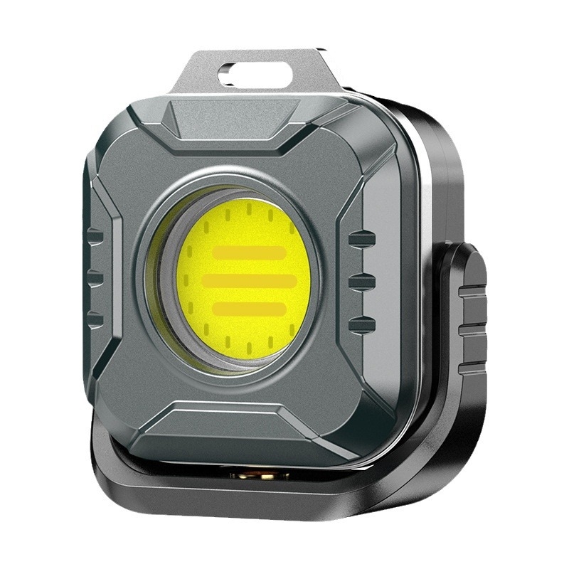 Mini vanjska kamp lampica s magnetskom COB LED, punjiva, 3.7V, 10W, lančić za ključeve