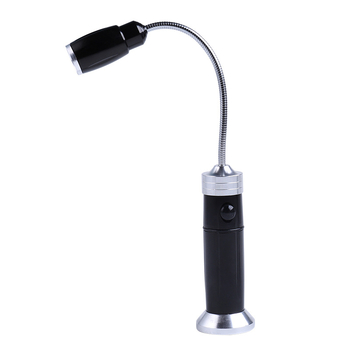 Ponovno punjiva LED lampa od 10W, aluminijsko kućište, 18650/AAA×3, 360° okret, magnetsko usmjeravanje, domet 200–500 m, za kampiranje, potragu i auto popravak