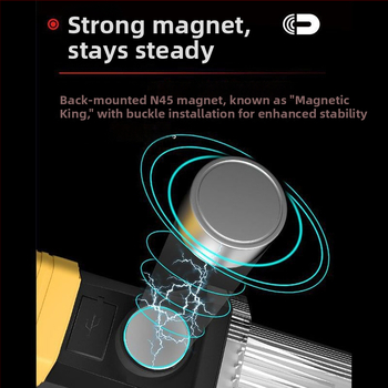 LED radna svjetiljka za auto popravak – snažna magnetska baza, ABS kućište, zaštita od preopterećenja, domet svjetla preko 500 m