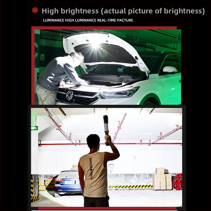 LED radna svjetiljka za auto popravak – snažna magnetska baza, ABS kućište, zaštita od preopterećenja, domet svjetla preko 500 m