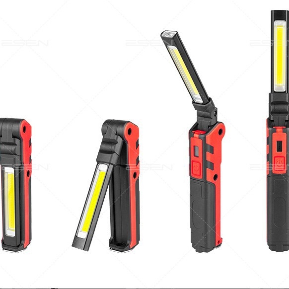 Napajana LED COB radna svjetiljka, sklopiva, 2000mAh, 5W, 360° rotacija