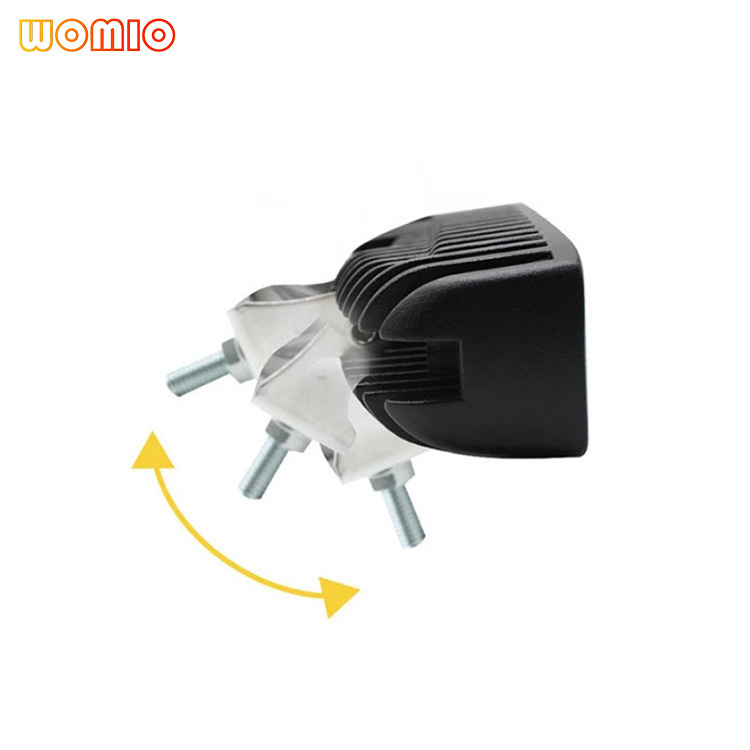 TR-205 Automobilsko radno svjetlo, 18W, 12-80V, 6000K, 1150 lm, kućište od lijevanog aluminija/PC ogledalo