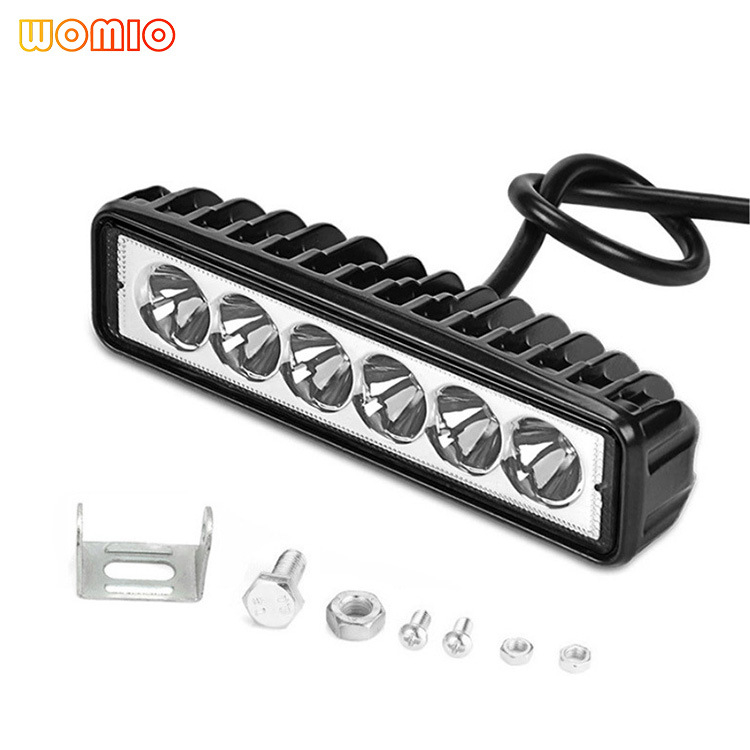 TR-205 Automobilsko radno svjetlo, 18W, 12-80V, 6000K, 1150 lm, kućište od lijevanog aluminija/PC ogledalo