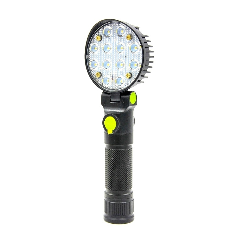 Automobilska LED radna svjetiljka s jakim magnetom, USB punjenje, 180° sklopiva, 10 LED, 1800 mAh