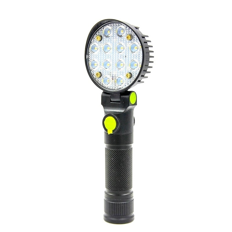 Automobilska LED radna svjetiljka s jakim magnetom, USB punjenje, 180° sklopiva, 10 LED, 1800 mAh