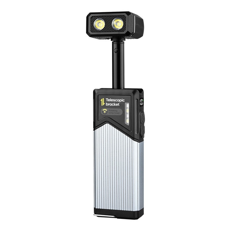 Kamp lampica s glavom koja se okreće 180°, proširiva viseća, punjiva LED 10W, 3,7V