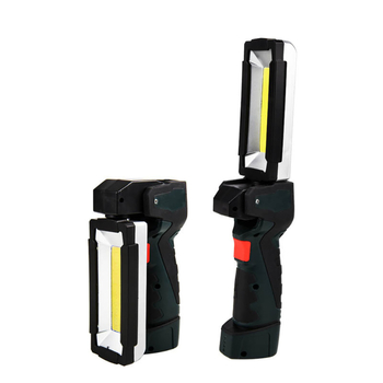 COB LED radna svjetiljka — 3W, 2000mAh, 360° okret, punjač uključen
