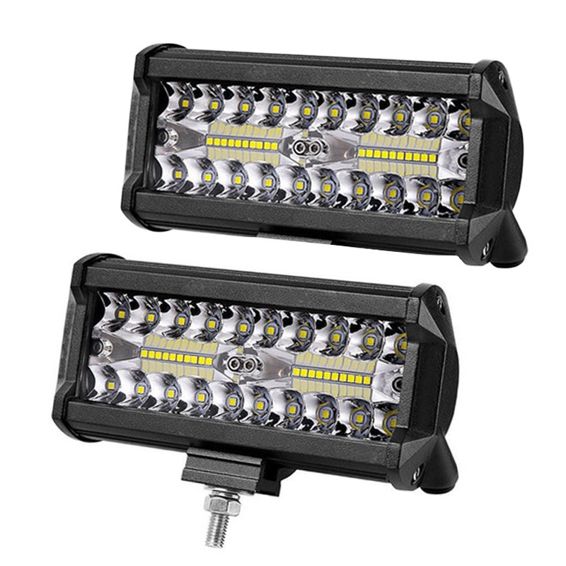 Lampă de lucru LED 120W cu fascicule triple pentru vehicule off-road