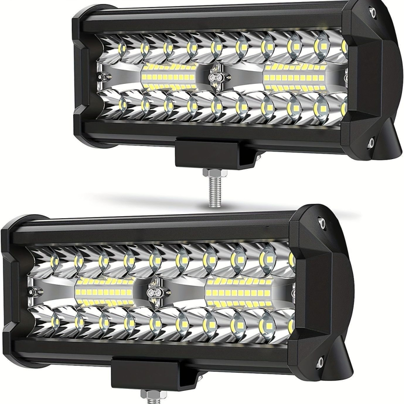 Lampă de lucru LED 120W cu fascicule triple pentru vehicule off-road