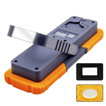 Магнитна LED работна светлина за автомобилен ремонт — IP55, 90° ъгъл на лъча, регулируема яркост, ABS корпус, бяла светлина