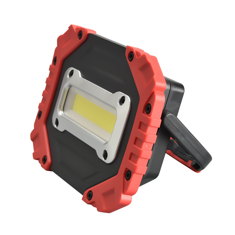 Vanjsko radno svjetlo, prijenosno mini rasvjetno svjetlo, 10W, 750 lm, IP55, napajanje baterijama (4x No.5), domet 100–200 m