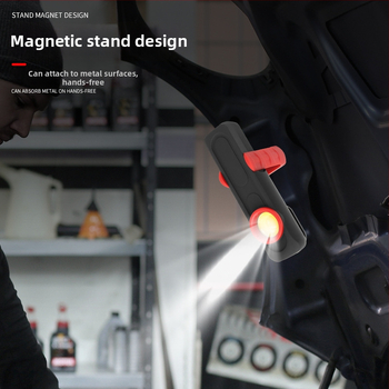 Radna svjetiljka za automobil s COB LED-om, 8W, 500 lm, USB kabel uključen, 180° rotacija