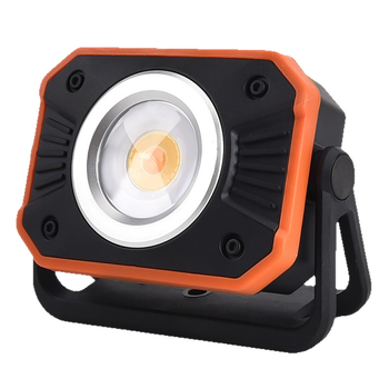 Lampa de lucru portabilă pentru exterior cu cârlig magnetic, 5W, baterie de 4400 mAh, încărcare USB, rază de 100–200 m, Nylon + TPR