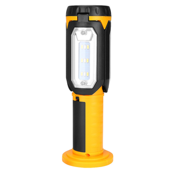 Lampa de lucru LED cu baterie – 10W, 1200mAh, corp ABS, rotație 360°, rază până la 50 m