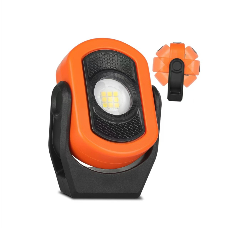Lampa de lucru LED magnetică portabilă, reîncărcabilă — 7W, 780 lm, IP65, 3.7V, unghi de fascicul 180°