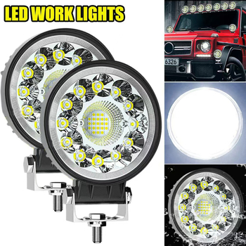 Okružna radna svjetiljka s aluminijskim kućištem — 20W, 9-80V, 6500K, LED 3030, 30.000 h