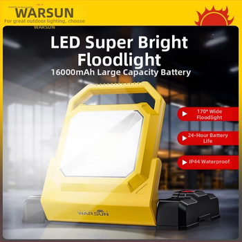 Ārējā LED darba gaisma ar magnētisko statīvu, 50W, 2000 lm, IP44, modelis W06