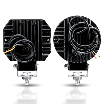 Dvobojna LED magla svjetla za motocikle i automobile, 20W, 9-36V, 4800 lm, 6000K, aluminijsko kućište