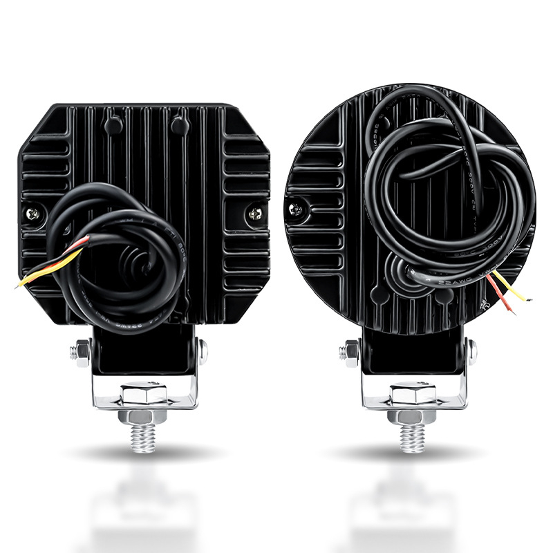 Dvobojna LED magla svjetla za motocikle i automobile, 20W, 9-36V, 4800 lm, 6000K, aluminijsko kućište