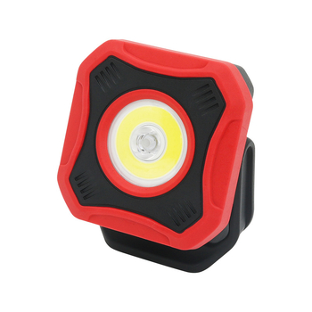 Lumină de lucru COB, lampă portabilă reglabilă pentru exterior, cu prindere magnetică, 8W, 3.7V, 350 lm, 6500K, model SQ01