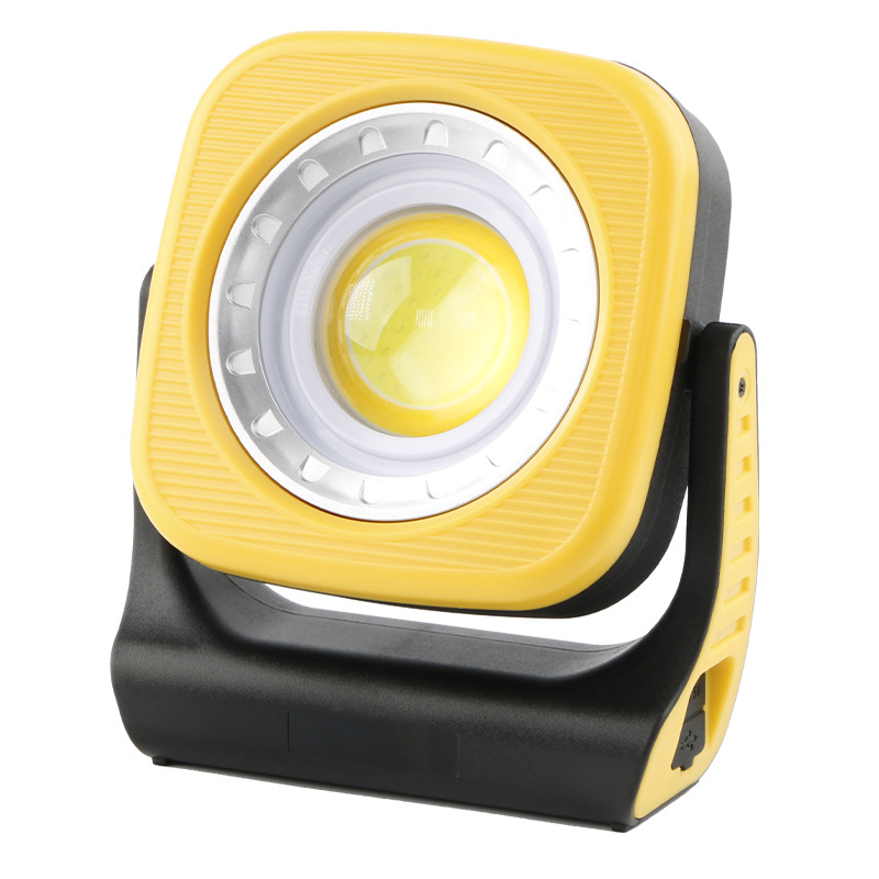 Ārējā kempinga lampai ar Type-C uzlādi, LED darba gaisma, magnētisks stiprinājums ar āķi, 5V 2.1W