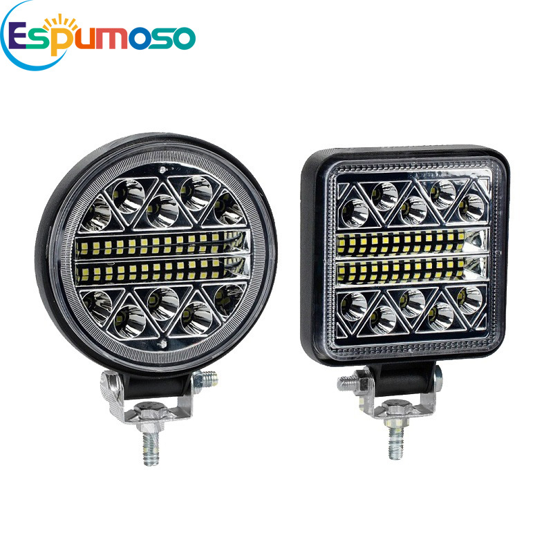 Okrugla LED radna svjetiljka - 102W, 12-24V, 10200 lm, 6500K, vijek trajanja 50 000 h