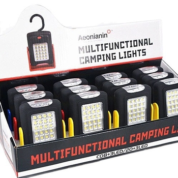 Yiyan COB LED kempinga lampa, 4.5V, 10W