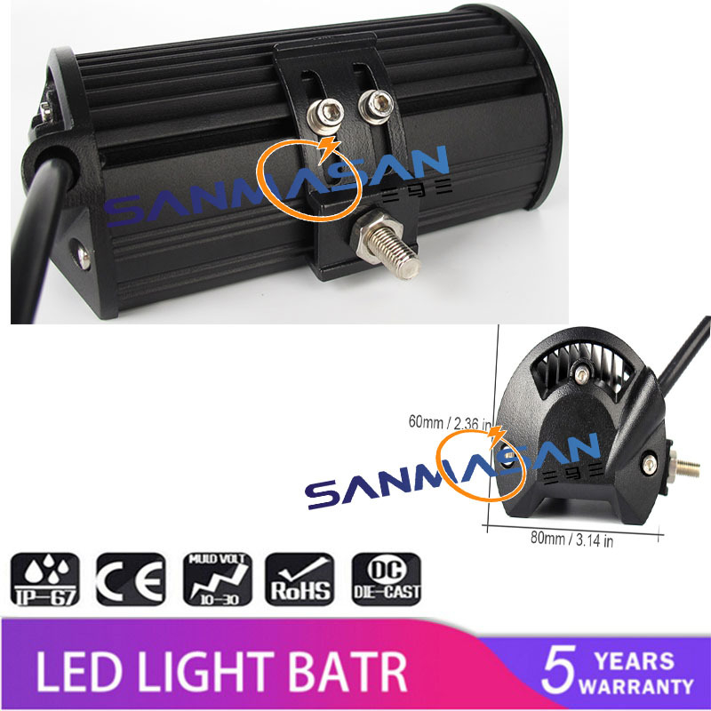 Automobilska LED traka svjetla, 3 reda, 60–420W, 10–30V, aluminijska legura, 30.000 sati vijeka trajanja