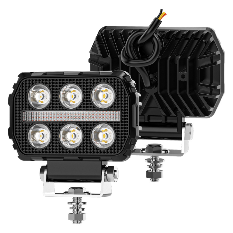 4,5-inčni off-road reflektor, 6 LED, 30W, 9-80V, 2900LM