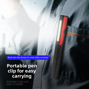 COB kompakta roku darba luktura ar magnētisku pārbaudes LED gaismu, 400 lm, regulējams spilgtums, modelis G60