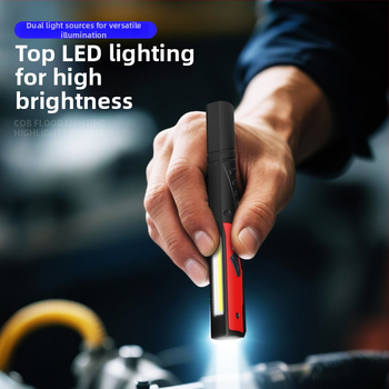 COB kompakta roku darba luktura ar magnētisku pārbaudes LED gaismu, 400 lm, regulējams spilgtums, modelis G60