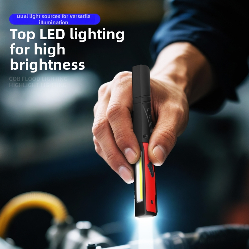 COB kompakta roku darba luktura ar magnētisku pārbaudes LED gaismu, 400 lm, regulējams spilgtums, modelis G60