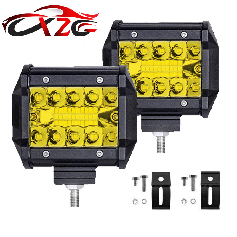 Automobilski LED reflektor, 60W, 12-24V, 6000LM, trajanje 50.000 sati, aluminijsko kućište