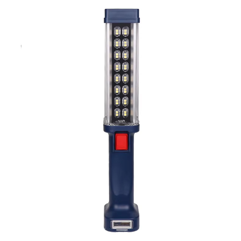 Automobilska stalna inspekcijska LED svjetiljka s punjenjem – radna svjetiljka za nuždu s jakim magnetom; baterija 4000 mAh, USB priključak, 5V, LED izvor, domet 50-100 m