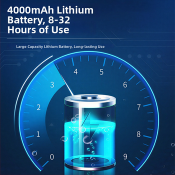 S-308 magnētiskā LED darba lampiņa auto remontam un CNC tokāram, regulējama