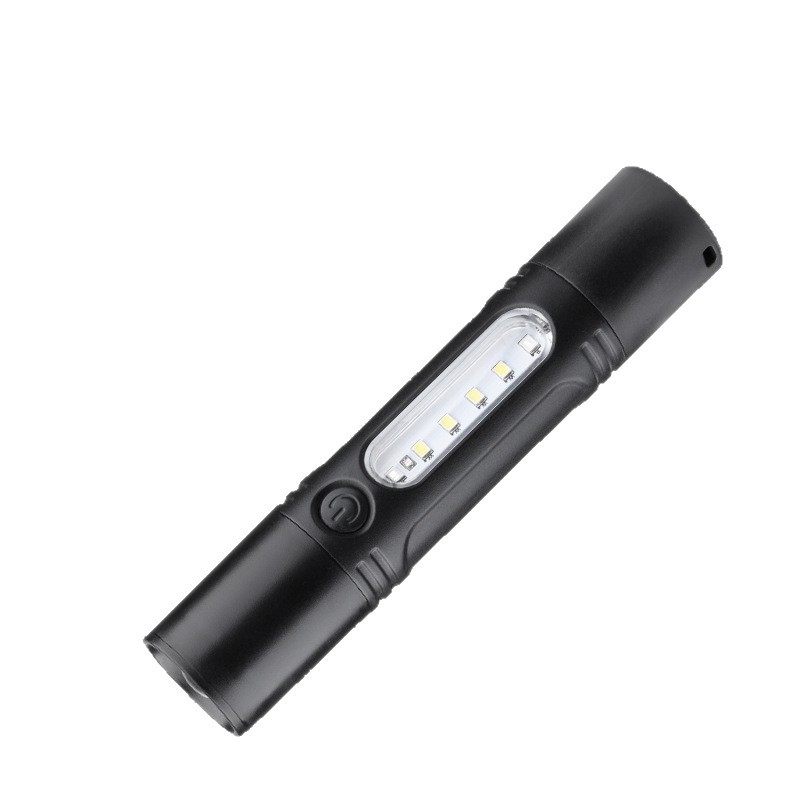 LED bočni fenjer — 10W, vodootporan na kišu, mini radni fenjer, baterija 600 mAh, otporan na padove, zviždaljka, višefunkcionalan